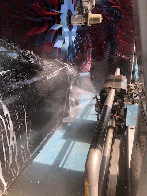 Carwash Ede met zachte textiel borstels